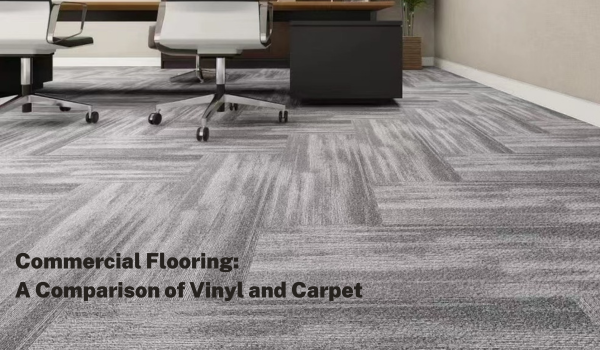 Commercial Flooring: A Comparison of Vinyl and Carpet